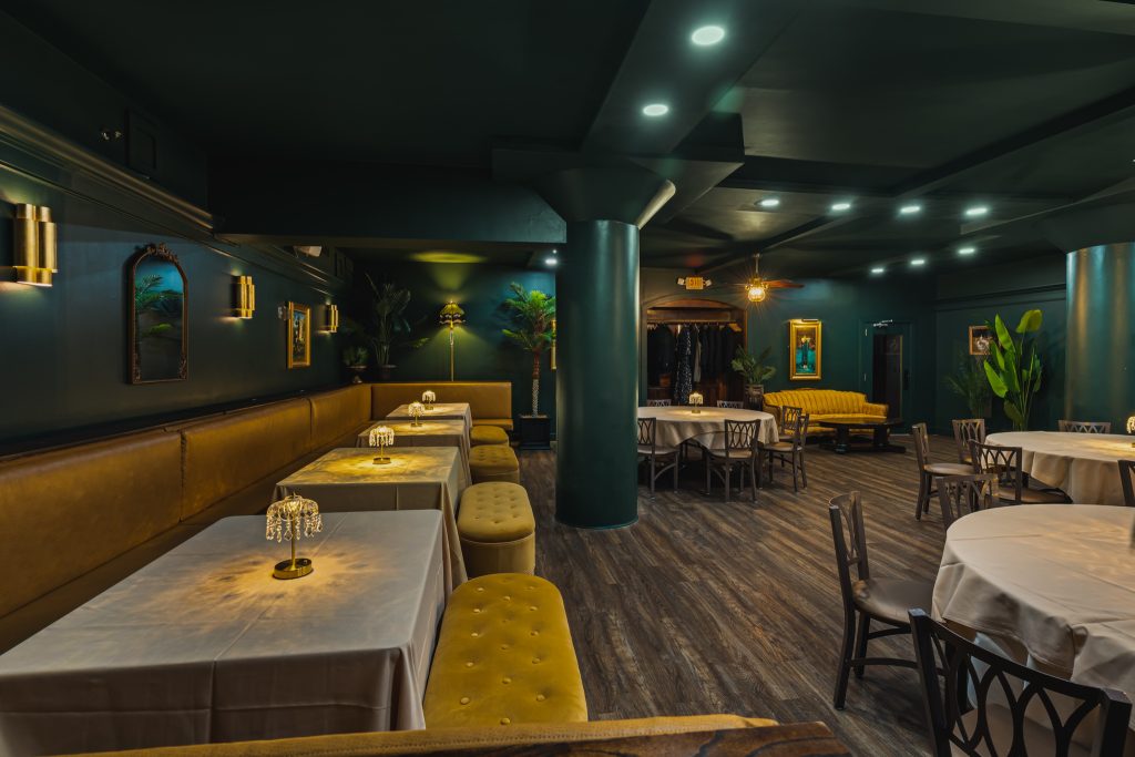 Book Private Event Space in Downtown Asheville 4 The Palm Room at Fitz and the Wolf 2